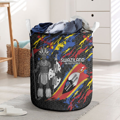 Swaziland Eswatini Somhlolo Day Laundry Basket Independence Day