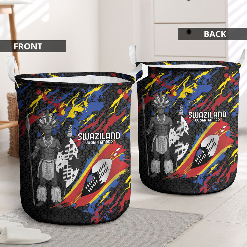 Swaziland Eswatini Somhlolo Day Laundry Basket Independence Day