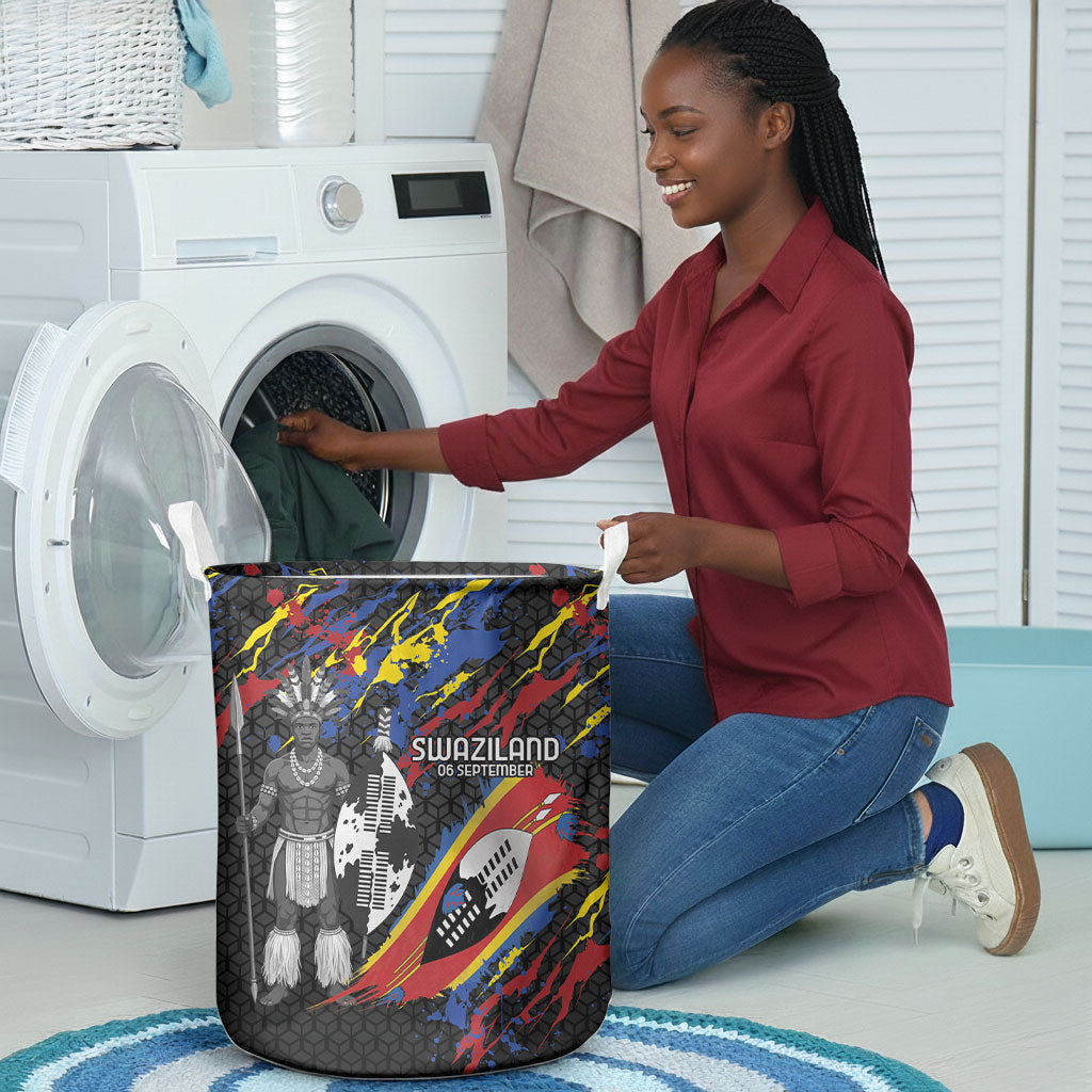 Swaziland Eswatini Somhlolo Day Laundry Basket Independence Day
