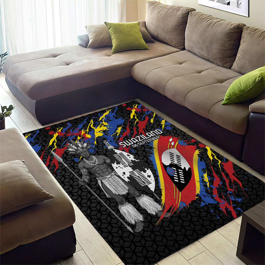 Swaziland Eswatini Somhlolo Day Area Rug Independence Day