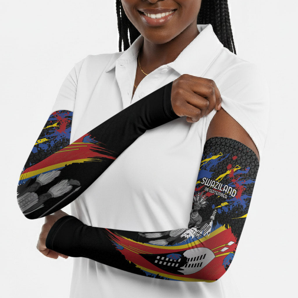 Swaziland Eswatini Somhlolo Day Arm Sleeves Independence Day