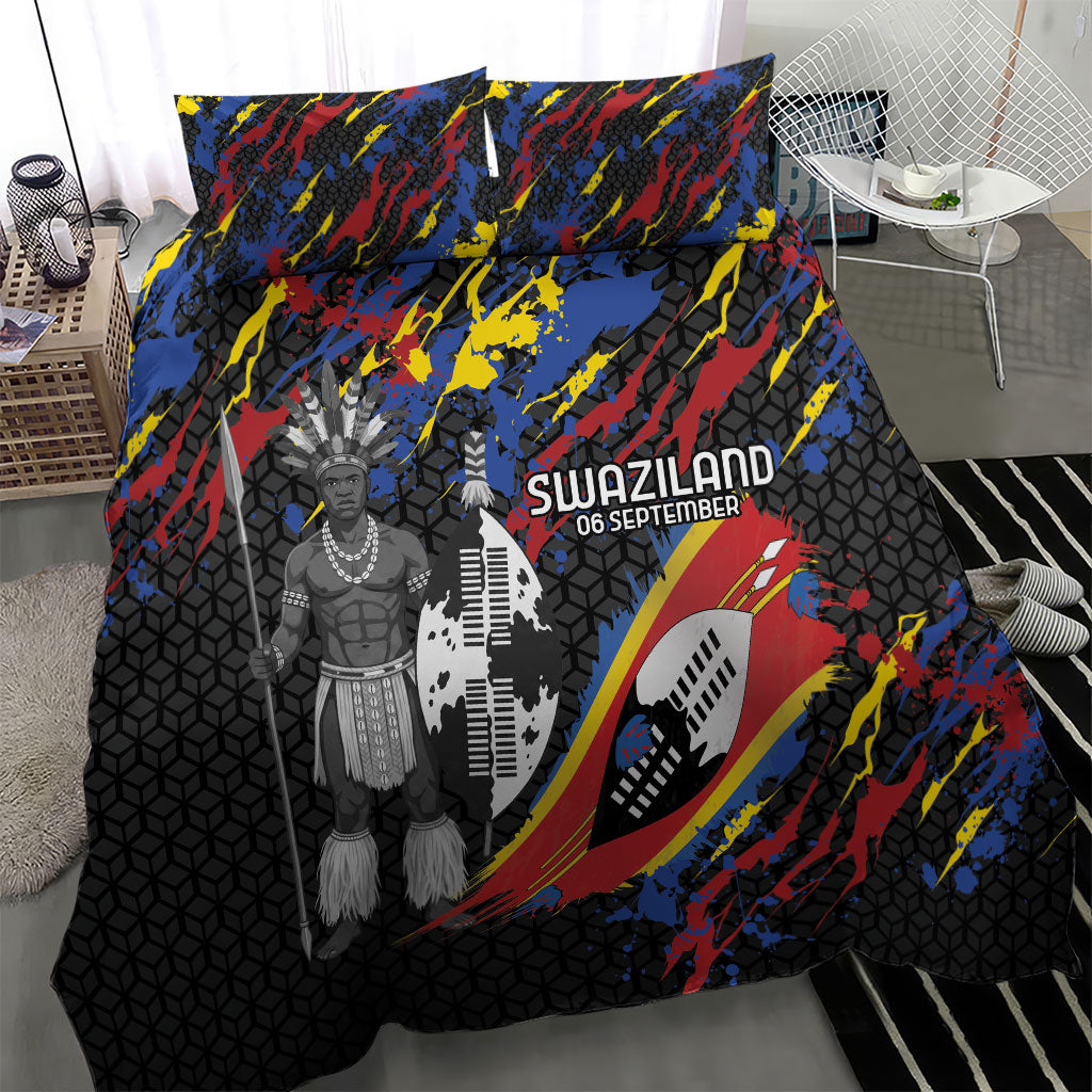 Swaziland Eswatini Somhlolo Day Bedding Set Independence Day