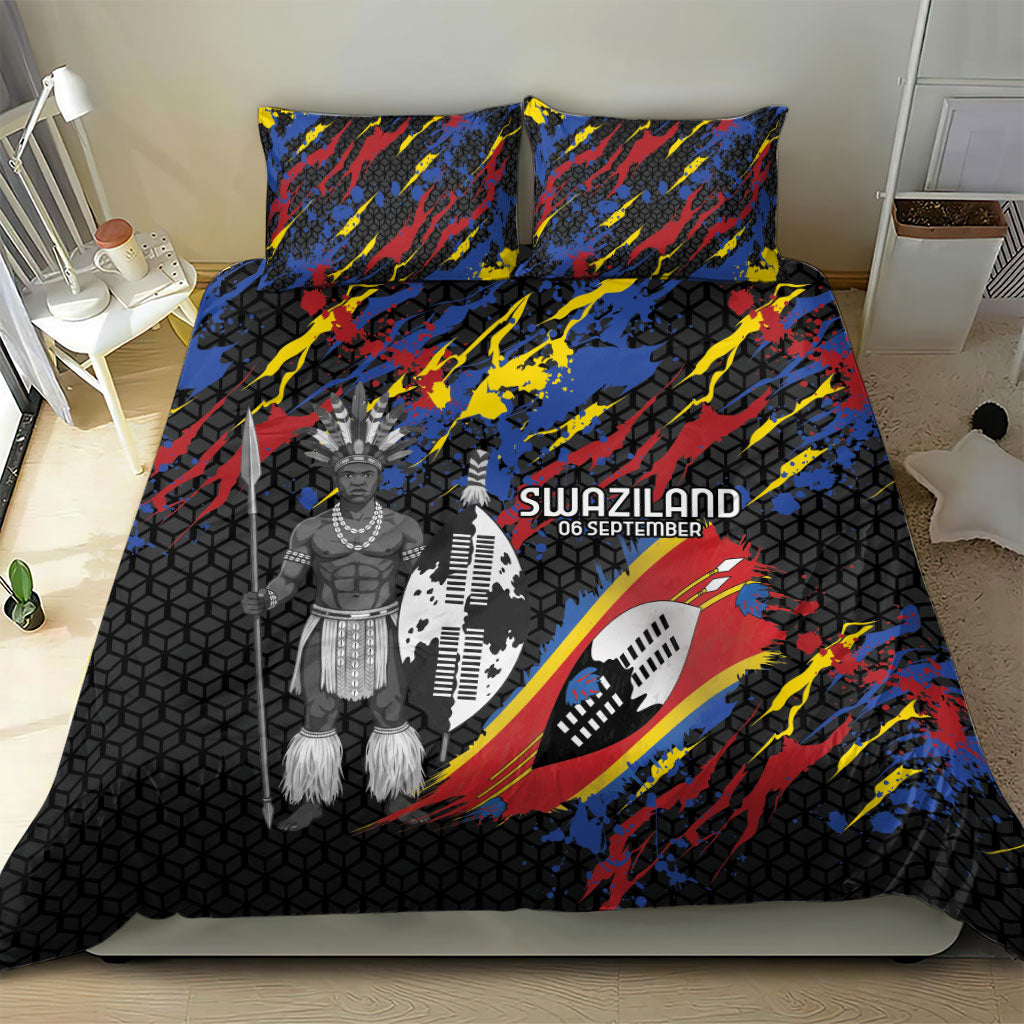 Swaziland Eswatini Somhlolo Day Bedding Set Independence Day