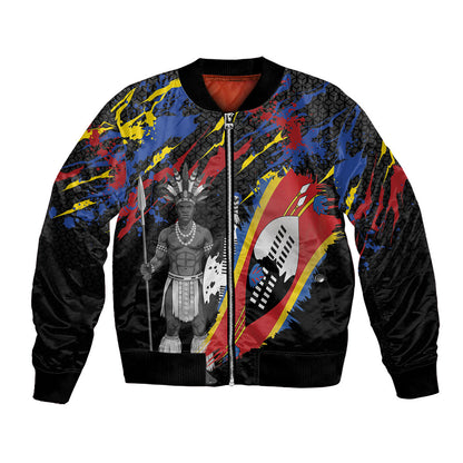 Swaziland Eswatini Somhlolo Day Bomber Jacket Independence Day