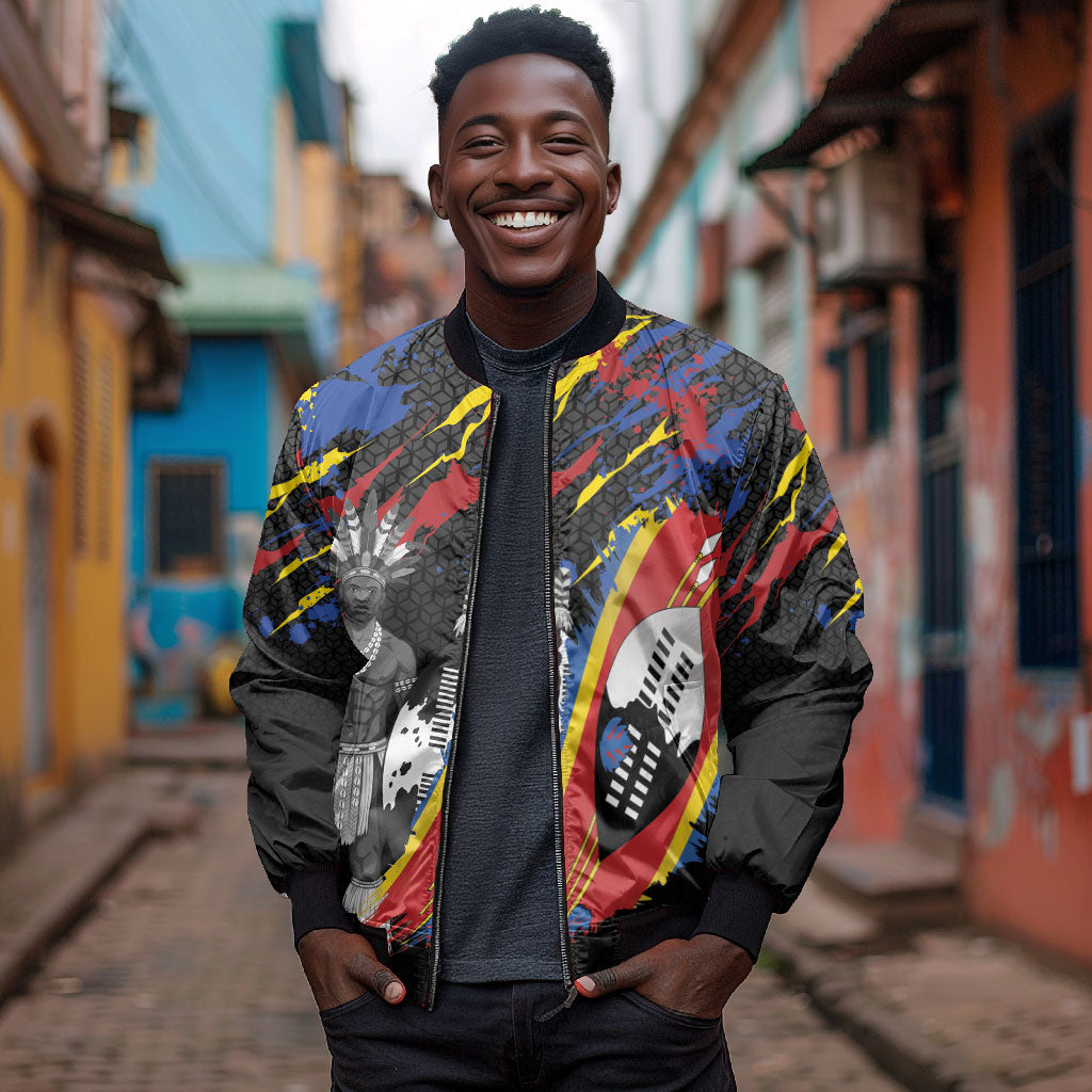 Swaziland Eswatini Somhlolo Day Bomber Jacket Independence Day