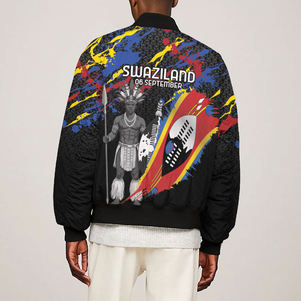 Swaziland Eswatini Somhlolo Day Bomber Jacket Independence Day