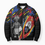 Swaziland Eswatini Somhlolo Day Bomber Puffer Jacket Independence Day