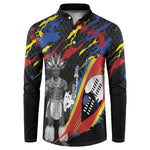 Swaziland Eswatini Somhlolo Day Button Sweatshirt Independence Day