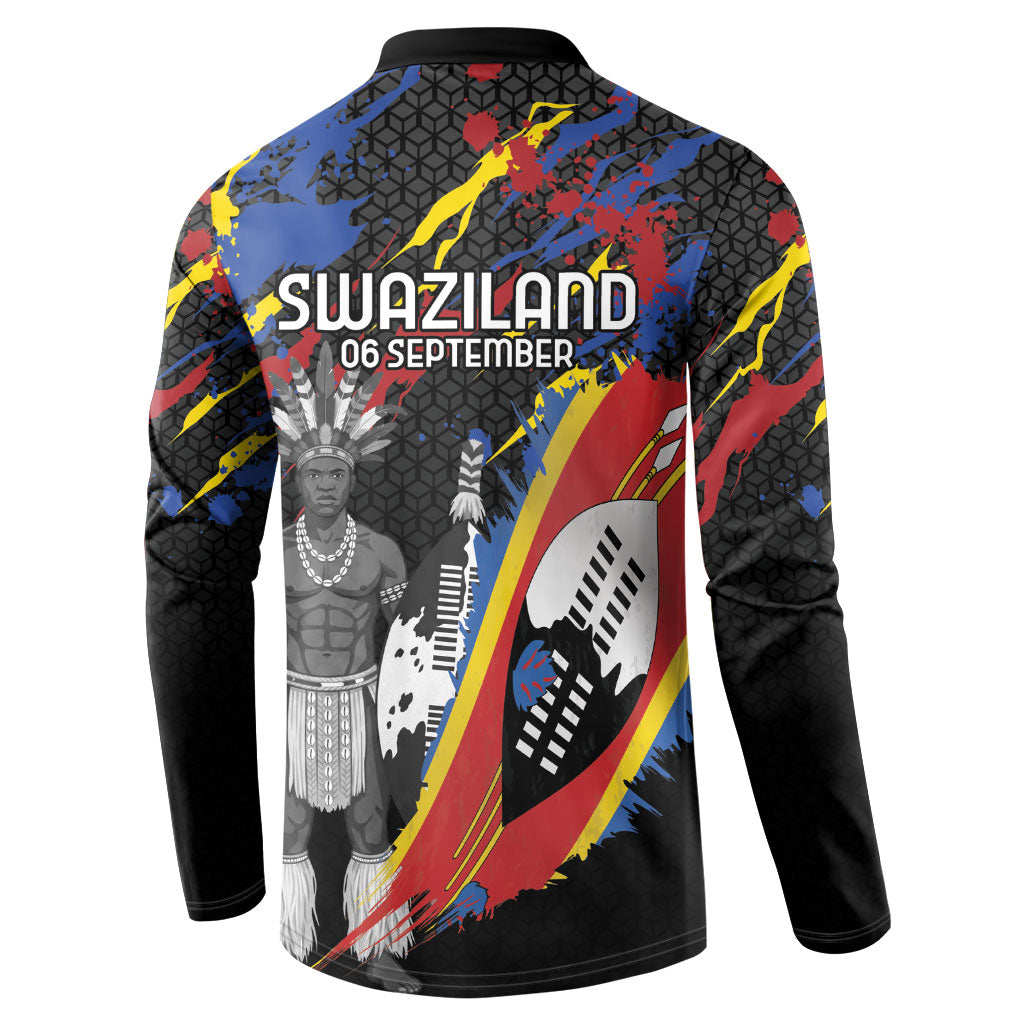 Swaziland Eswatini Somhlolo Day Button Sweatshirt Independence Day
