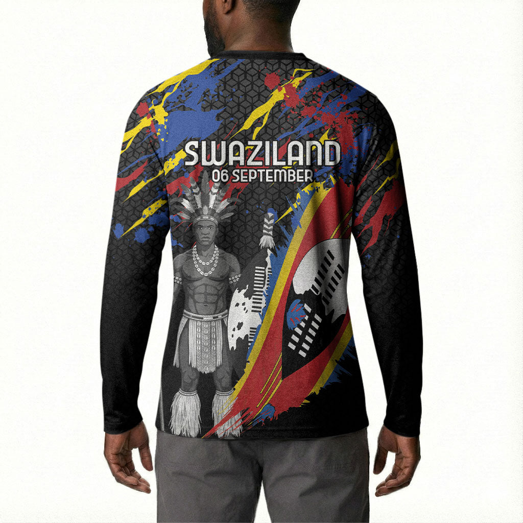 Swaziland Eswatini Somhlolo Day Button Sweatshirt Independence Day