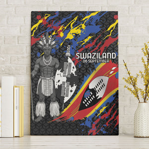 Swaziland Eswatini Somhlolo Day Canvas Wall Art Independence Day