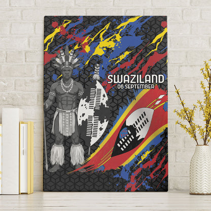 Swaziland Eswatini Somhlolo Day Canvas Wall Art Independence Day
