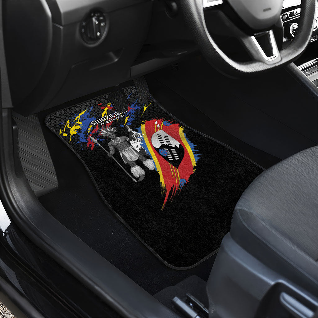 Swaziland Eswatini Somhlolo Day Car Mats Independence Day