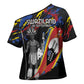 Swaziland Eswatini Somhlolo Day Cross Shoulder Shirt Independence Day