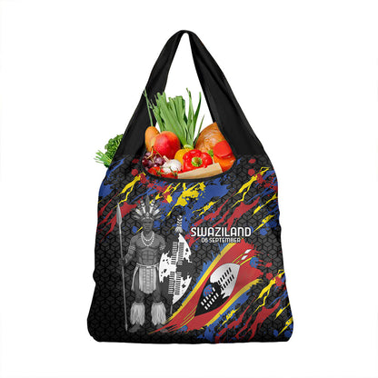 Swaziland Eswatini Somhlolo Day Grocery Bag Independence Day