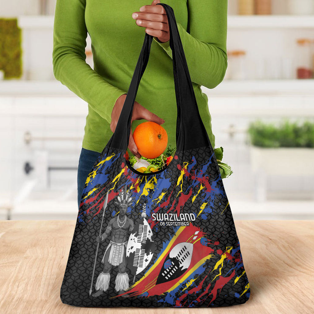 Swaziland Eswatini Somhlolo Day Grocery Bag Independence Day