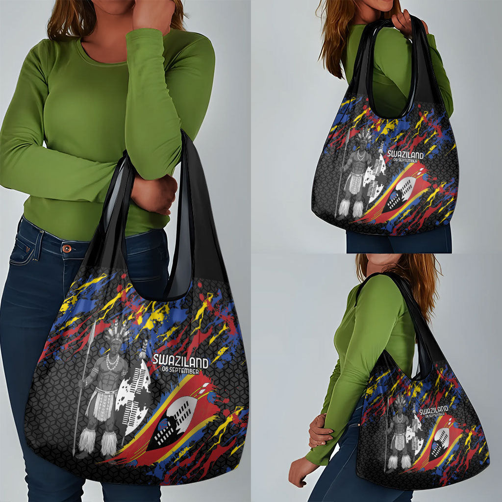 Swaziland Eswatini Somhlolo Day Grocery Bag Independence Day