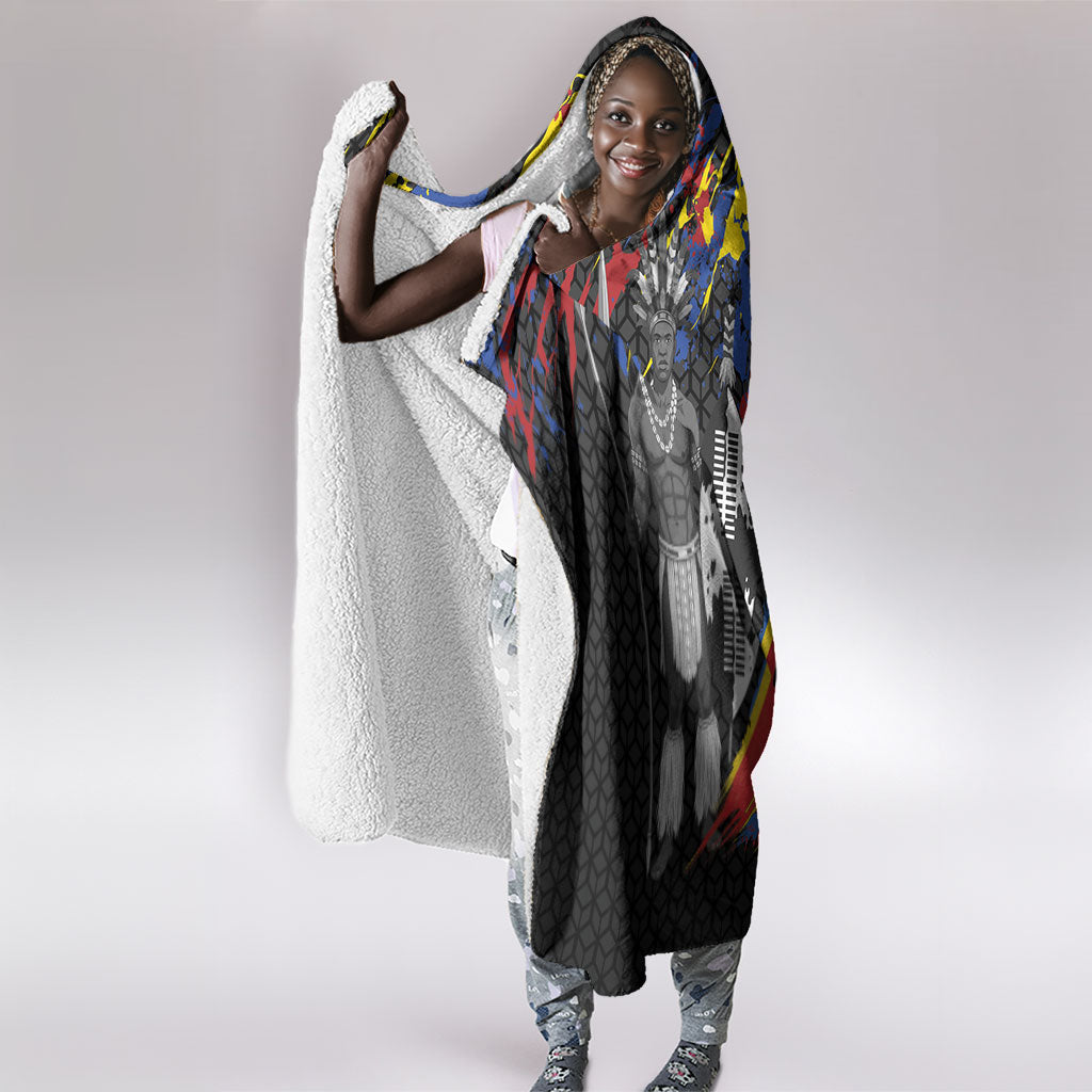 Swaziland Eswatini Somhlolo Day Hooded Blanket Independence Day