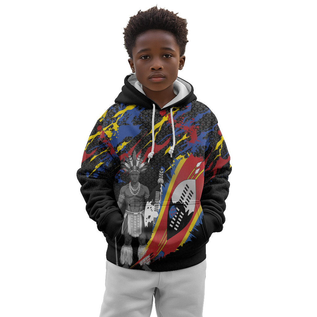 Swaziland Eswatini Somhlolo Day Kid Hoodie Independence Day