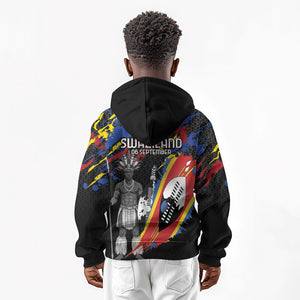 Swaziland Eswatini Somhlolo Day Kid Hoodie Independence Day
