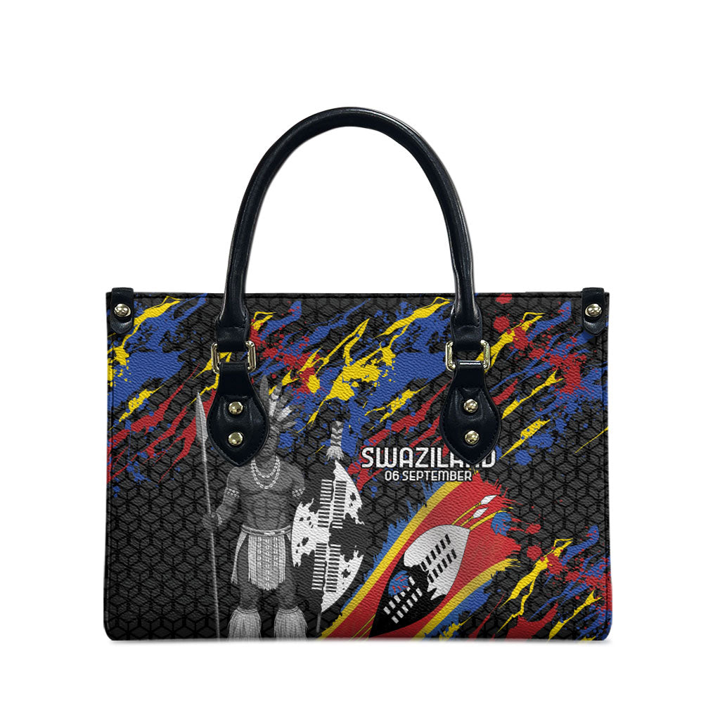 Swaziland Eswatini Somhlolo Day Leather Bag Independence Day