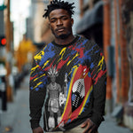 Swaziland Eswatini Somhlolo Day Long Sleeve Shirt Independence Day