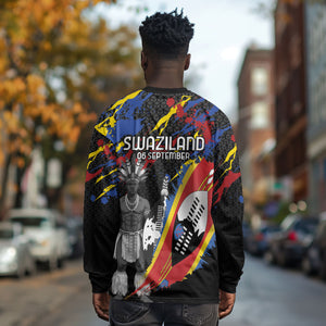 Swaziland Eswatini Somhlolo Day Long Sleeve Shirt Independence Day