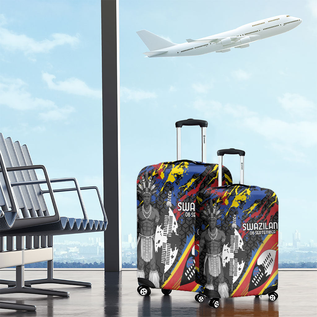 Swaziland Eswatini Somhlolo Day Luggage Cover Independence Day