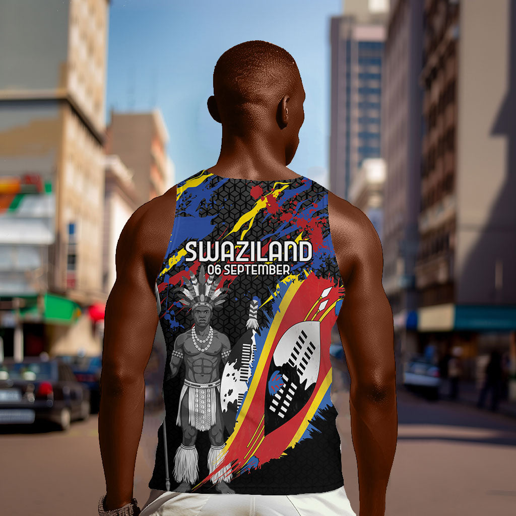 Swaziland Eswatini Somhlolo Day Men Tank Top Independence Day