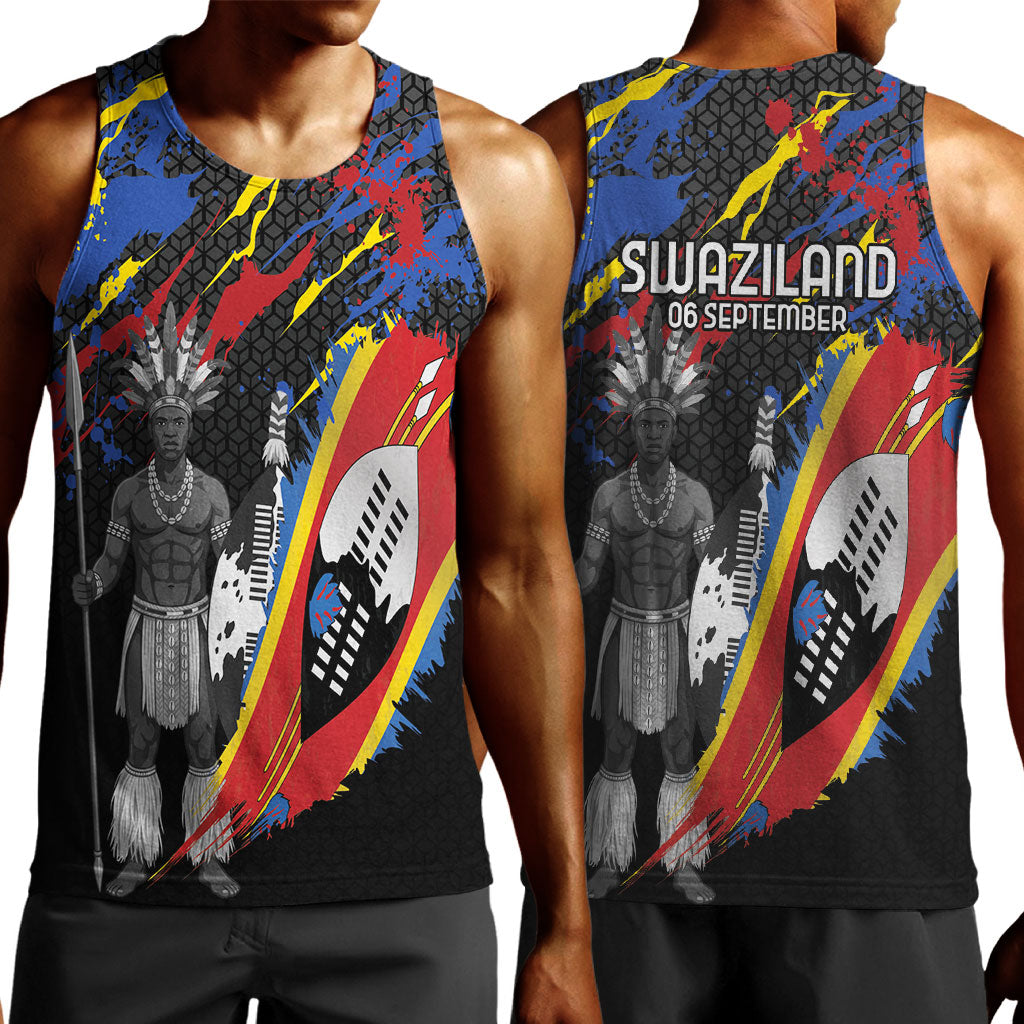 Swaziland Eswatini Somhlolo Day Men Tank Top Independence Day