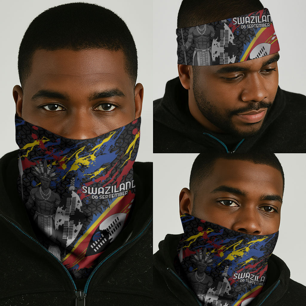 Swaziland Eswatini Somhlolo Day Neck Gaiter Independence Day