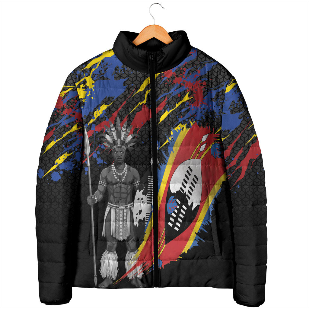 Swaziland Eswatini Somhlolo Day Padded Jacket Independence Day