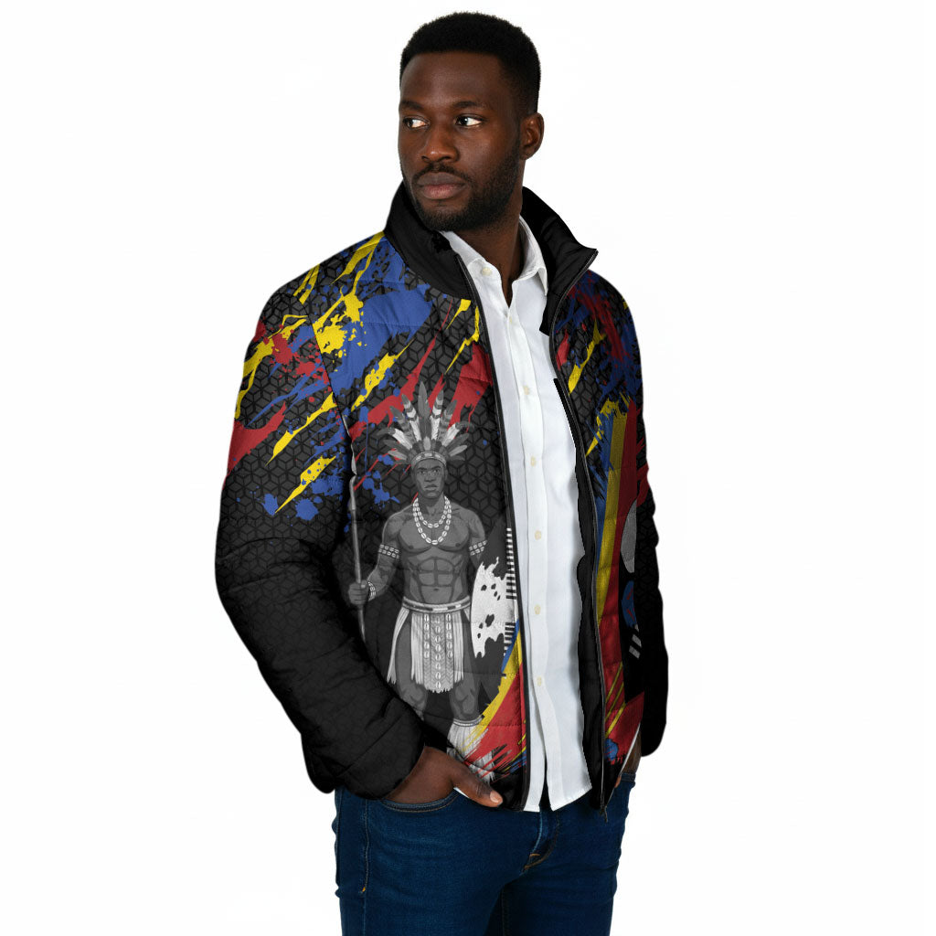 Swaziland Eswatini Somhlolo Day Padded Jacket Independence Day