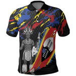Swaziland Eswatini Somhlolo Day Polo Shirt Independence Day