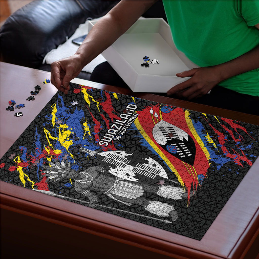 Swaziland Eswatini Somhlolo Day Puzzle Independence Day