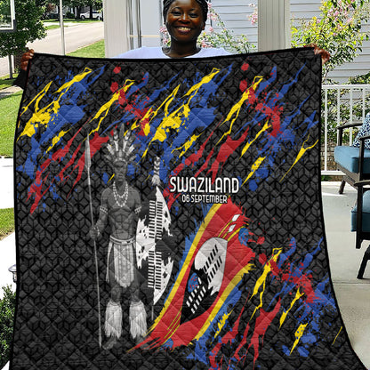 Swaziland Eswatini Somhlolo Day Quilt Independence Day