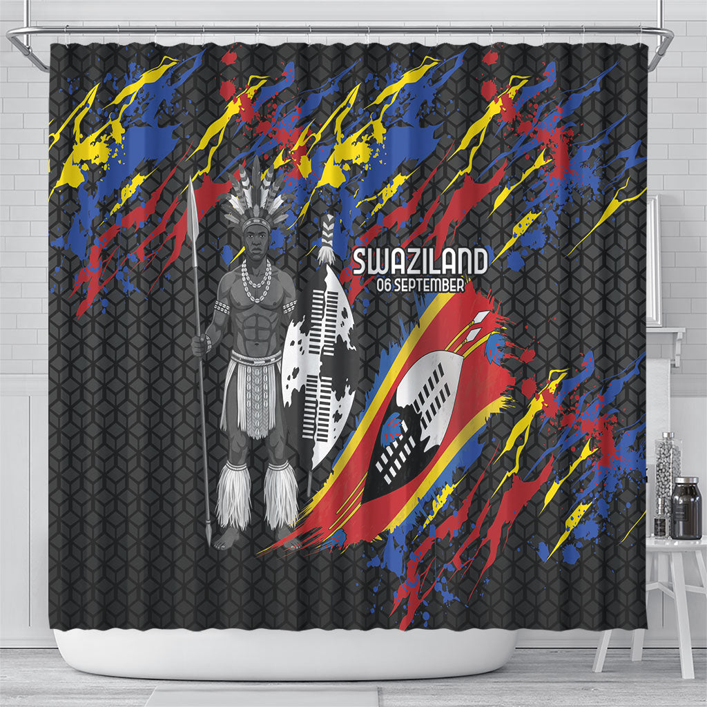Swaziland Eswatini Somhlolo Day Shower Curtain Independence Day