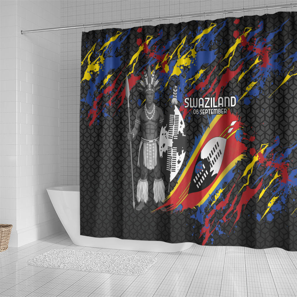 Swaziland Eswatini Somhlolo Day Shower Curtain Independence Day