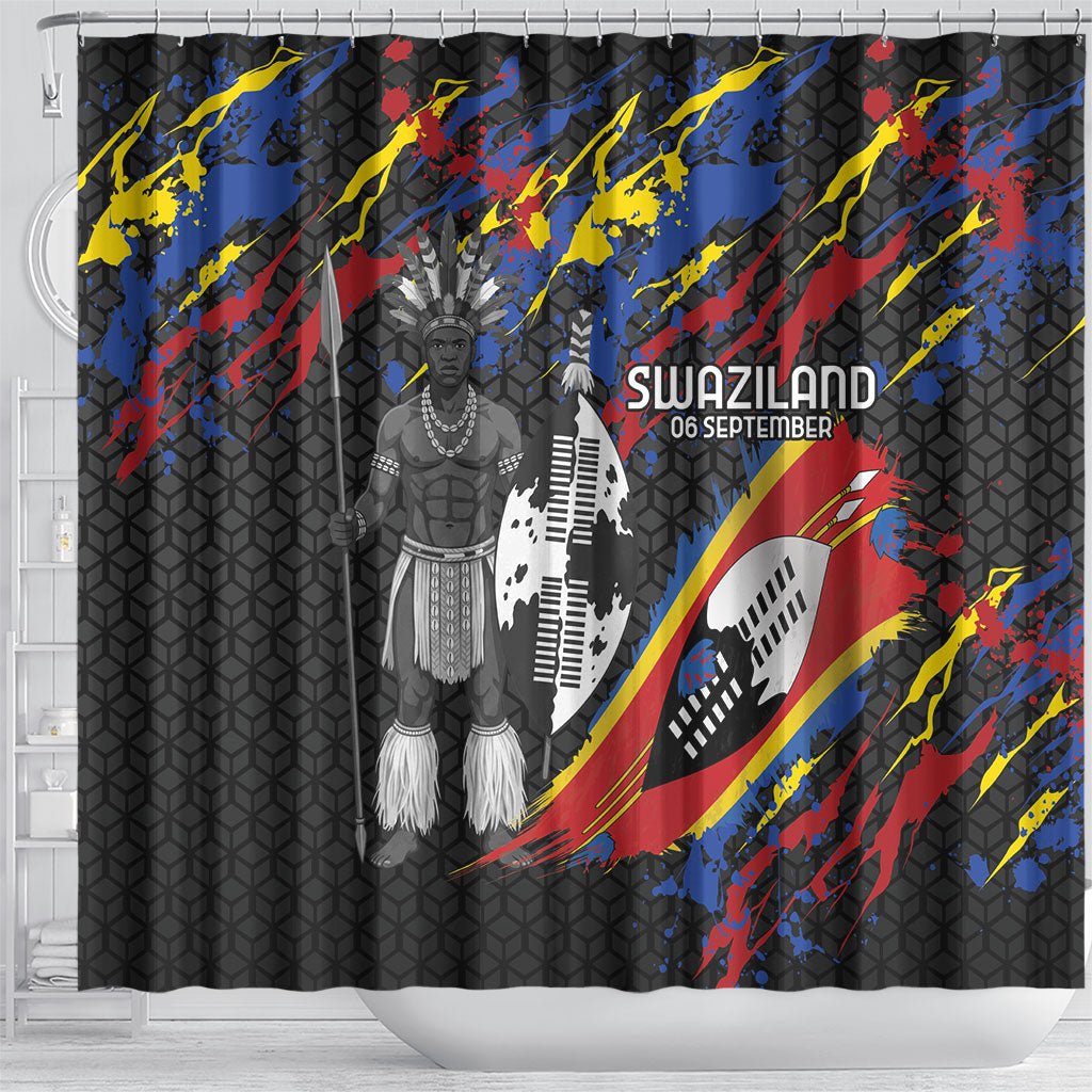 Swaziland Eswatini Somhlolo Day Shower Curtain Independence Day
