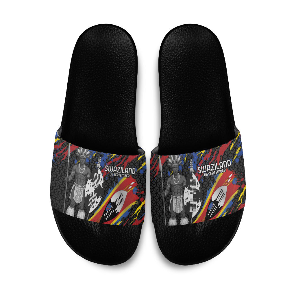 Swaziland Eswatini Somhlolo Day Slide Sandals Independence Day