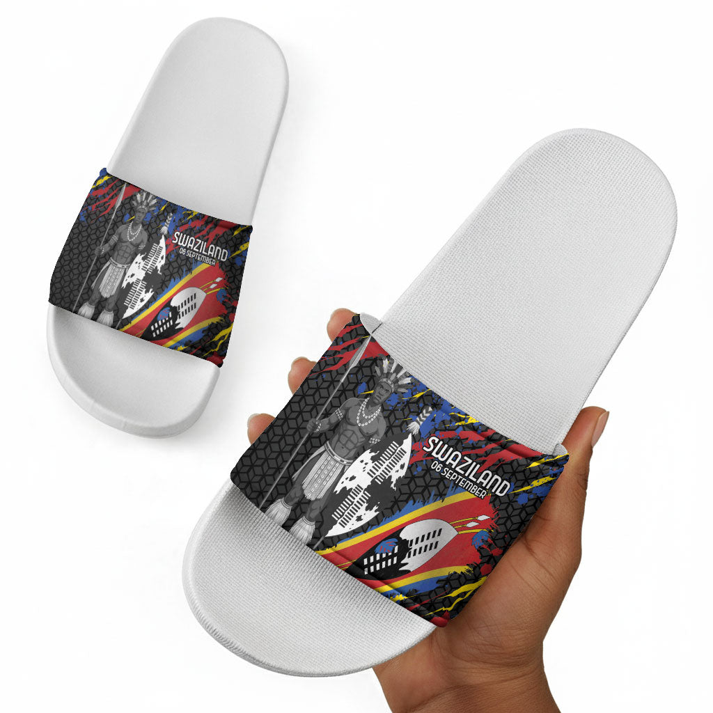 Swaziland Eswatini Somhlolo Day Slide Sandals Independence Day