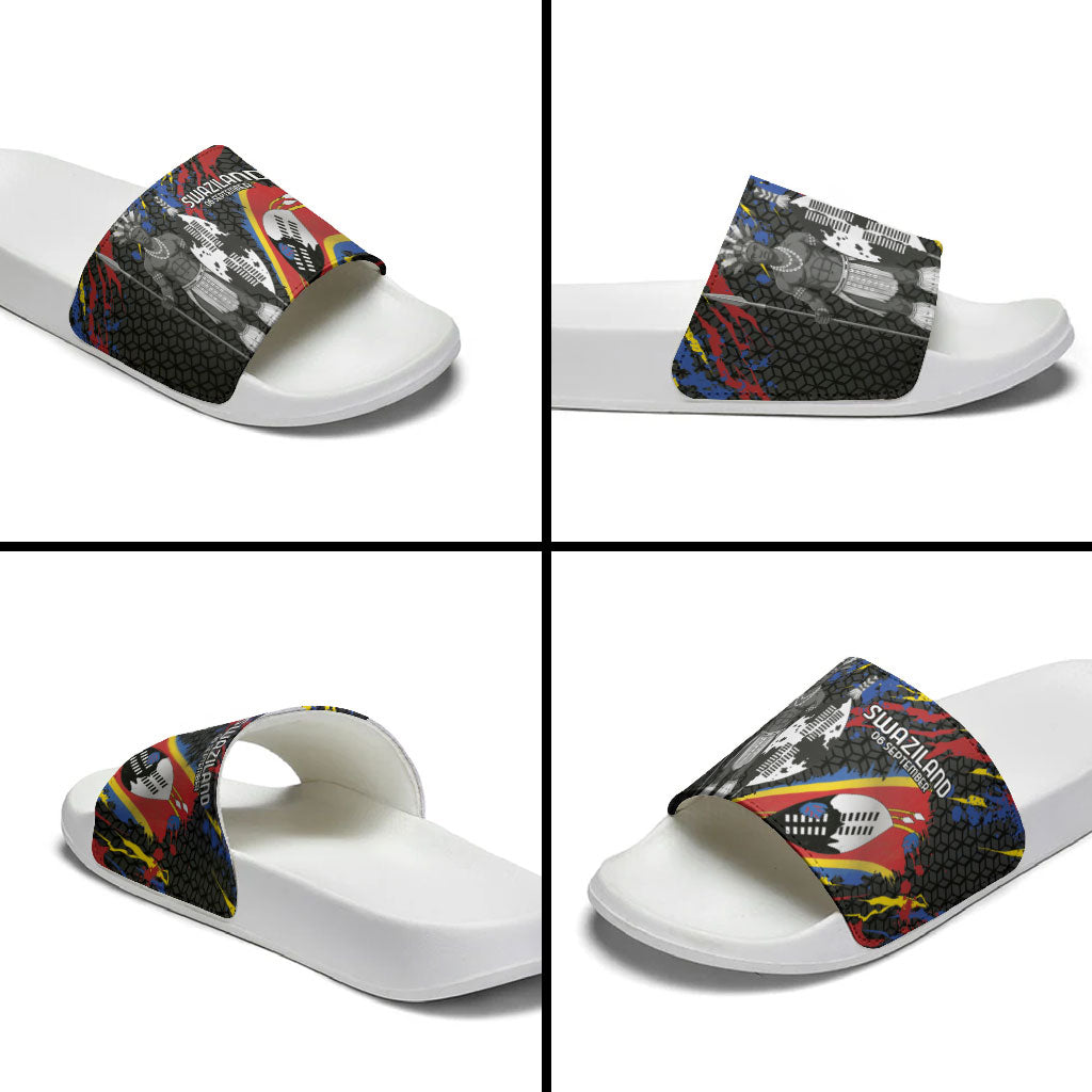 Swaziland Eswatini Somhlolo Day Slide Sandals Independence Day