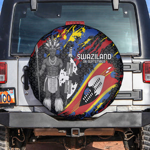 Swaziland Eswatini Somhlolo Day Spare Tire Cover Independence Day