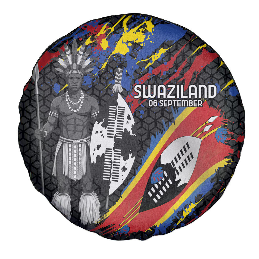 Swaziland Eswatini Somhlolo Day Spare Tire Cover Independence Day