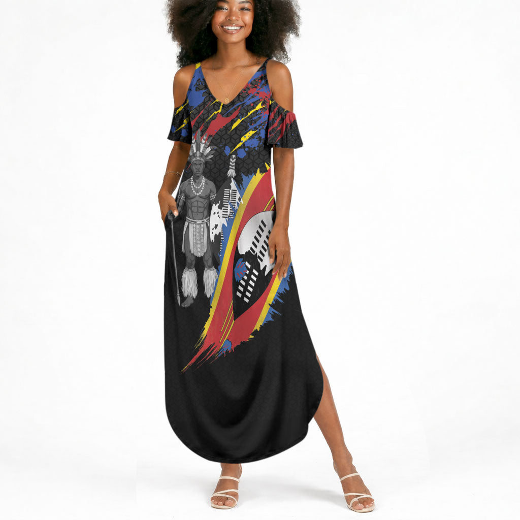 Swaziland Eswatini Somhlolo Day Summer Maxi Dress Independence Day