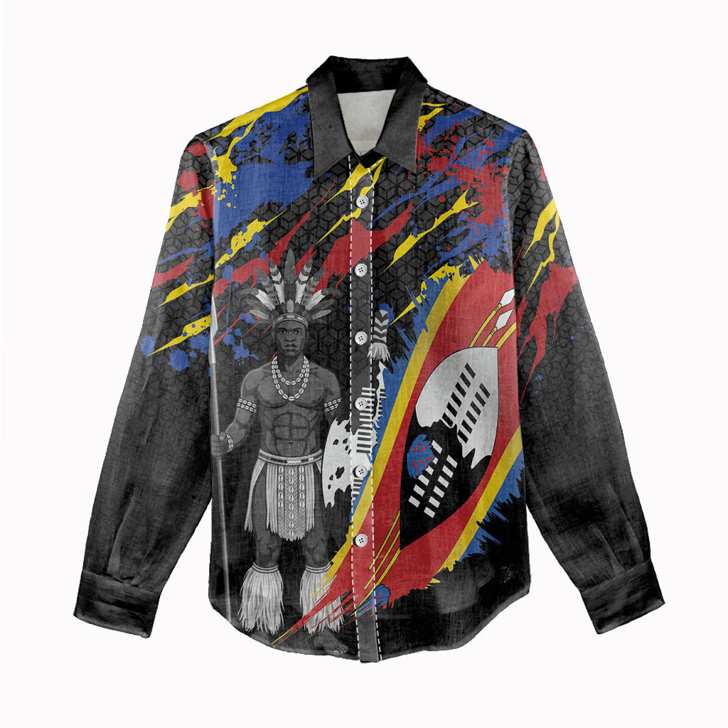 Swaziland Eswatini Somhlolo Day Women Casual Shirt Independence Day