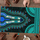 African Dashiki and Polynesian Pattern Puzzle Teal