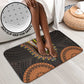 African Dashiki and Polynesian Pattern Bathroom Set Gold