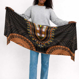 African Dashiki and Polynesian Pattern Simple Headwrap Gold
