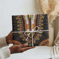 African Dashiki and Polynesian Pattern Wrapping Paper Gold - African Pride